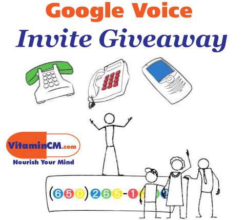 Google Voice Invite Giveaway Contest