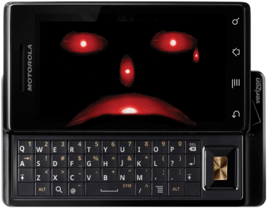 Motorola Droid Crying Motorola Droid Crying