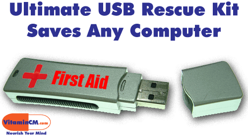 Portable USB rescue kit Portable USB rescue kit