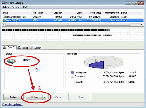 Defraggler Disk Defragmentation