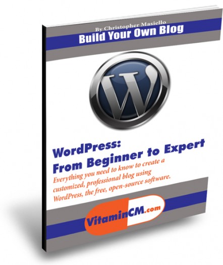 WordPress from beginner to expert ebook cover